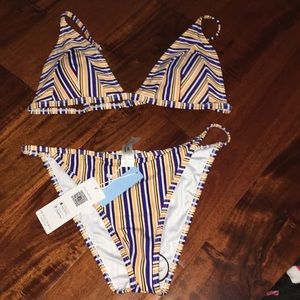striped bikini from cupshe!